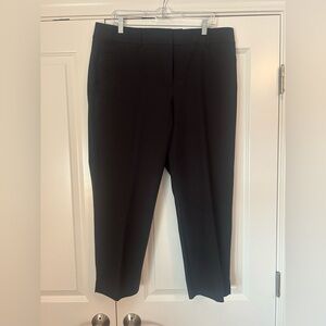 LOFT Classic Black Cropped Pants
